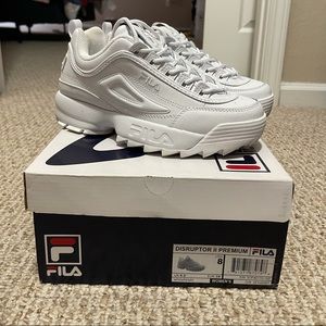 Fila Disruptors II Premium ALL WHITE